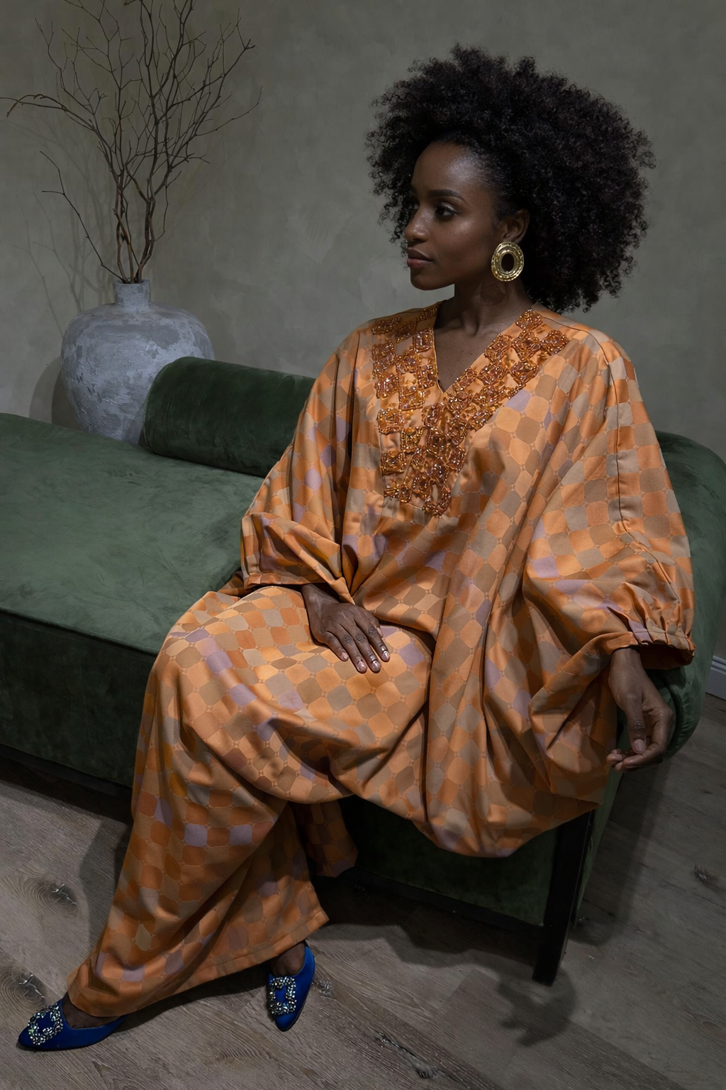 JACCARD BEADED LILLY BUBU