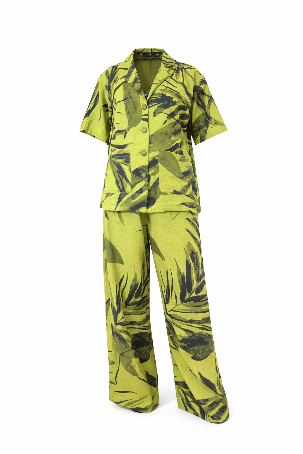 NEO LINE PANT SET - BOTANICAL MOTIF